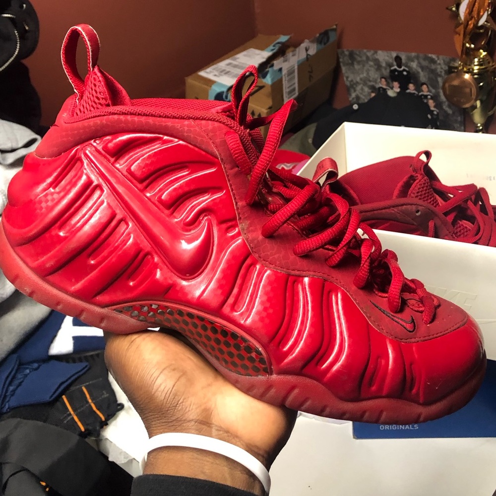 Nike red October Foamposite
